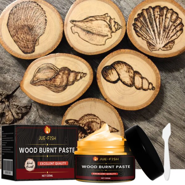 Jue Fish Wood Burning Paste Camping Outdoor Wood Cloth Combustion Supporting gel DIY Pyro Wood Burning Paste - Image 7