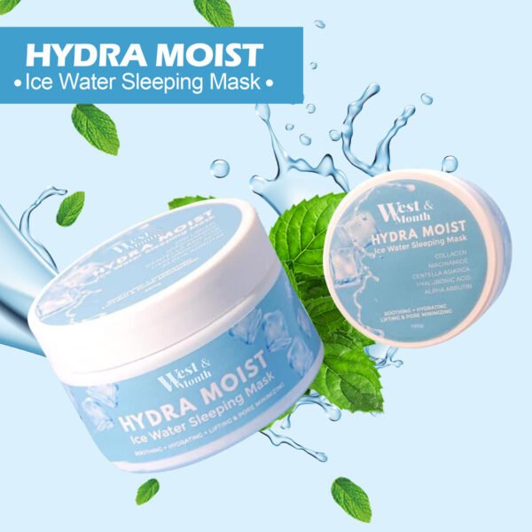 WestMonth Revitalizing Sleep Mask - A hydrating, moisturizing, and nourishing mask that deeply cleanses pores. A smear-on type of facial mask. - Image 10