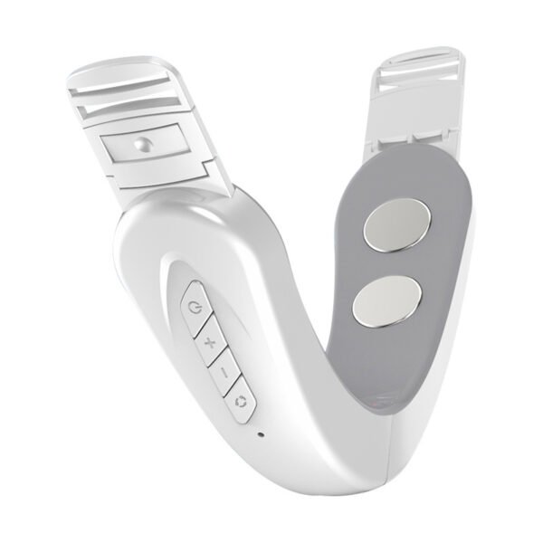 Lifting and firming facial slimming device, small V-face micro current pulse facial slimming device, masseter chin beauty device, massager - Image 5