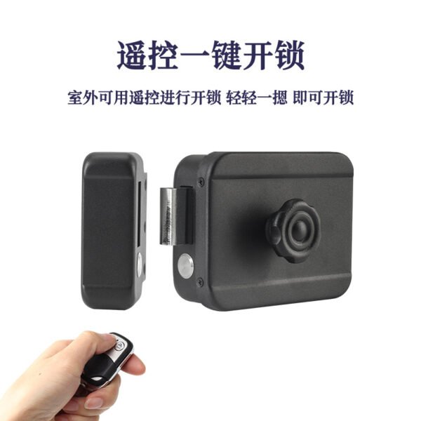 Remote control door lock, household invisible concealed lock, electronic anti-theft lock, password, intelligent door lock, card swiping, mobile phone, wireless remote control