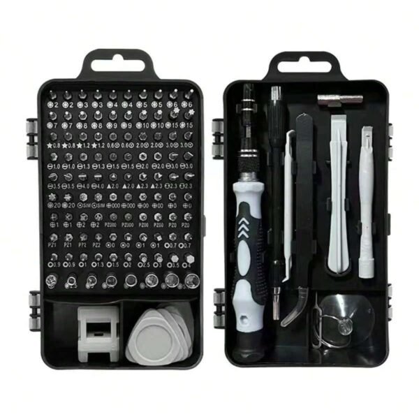 115 in 1 screwdriver tool set, mobile phone repair and disassembly tool, home multifunctional manual