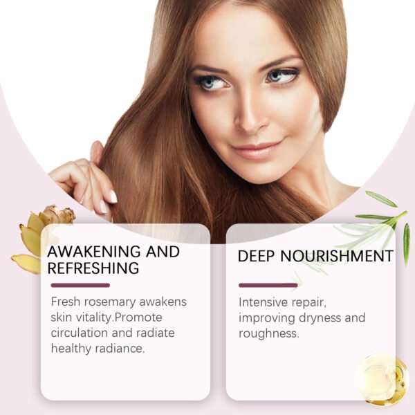 HOEGOA hair care oil improves dry and frizzy hair, nourishes smooth hair, scalp care hair oil - Image 2