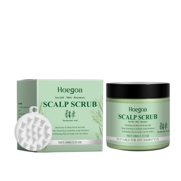 HOEGOA Rosemary scalp scrub. A gentle hair cleanser that moisturizes, cools, and soothes the scalp - Image 5
