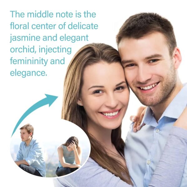 Women's perfume for cross - border sales. English - oriented. Long - lasting fragrance, fresh and gentle. Portable. Suitable for dates. Niche and creates a charming atmosphere. Body perfume - Image 4