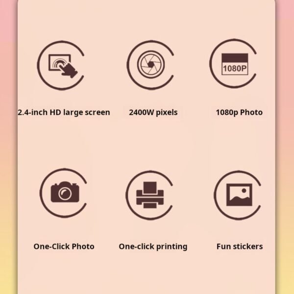 Children's camera can take photos, print toys, high-definition Polaroid student digital camera - Image 2