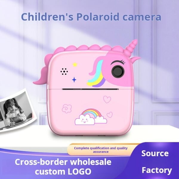 Children's camera can take photos, print toys, high-definition Polaroid student digital camera