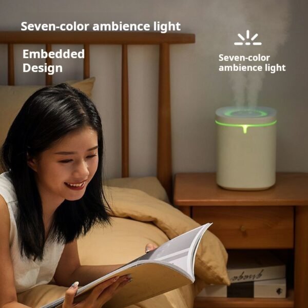 Humidifier household top water bedroom mute mother baby aromatherapy machine office desktop large capacity bedroom large spray - Image 3