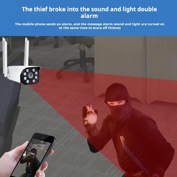 Tian Shi Tong Wireless Card Insertion Gun Camera WiFi Home Outdoor HD Night Vision Mobile Remote Monitoring Probe - Image 2