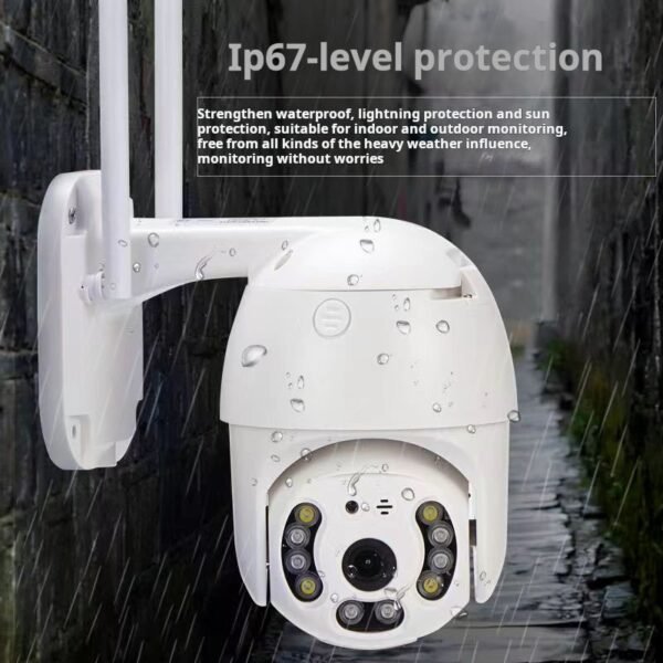 A6 wireless surveillance camera high-definition outdoor wifi monitor 360 degree ball machine security