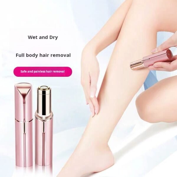 New lipstick shaver, portable electric eyebrow trimmer, lipstick hair remover, goddess hair trimmer - Image 3