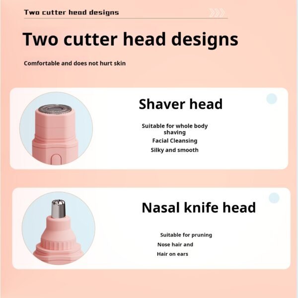 Electric shaver multifunctional private area shaving pubic hair divine device mini hair removal device female private electric hair removal device - Image 3