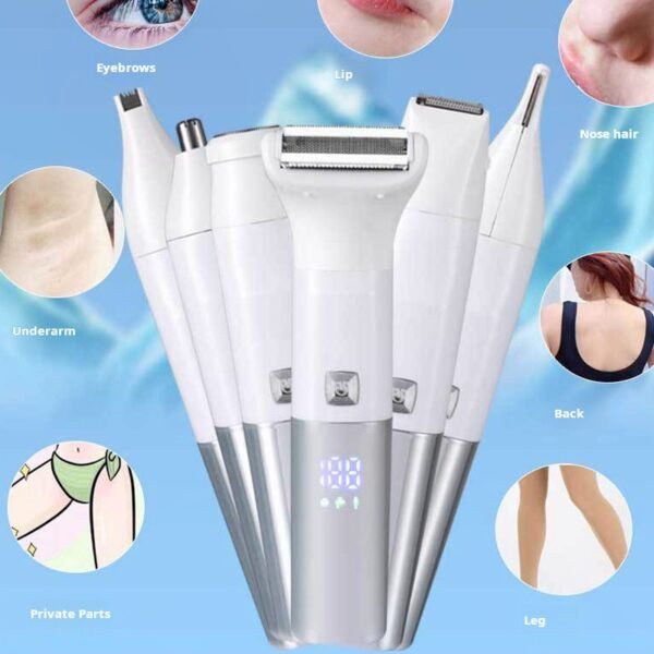 Multi functional dedicated shaver, private shaver, electric shaver, female electric trimmer, full body hair removal device - Image 3