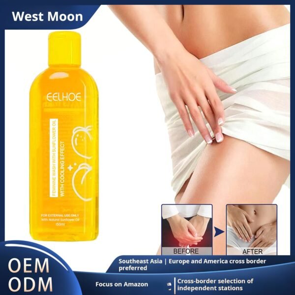 EELHOE women's shower gel for body cleansing, refreshing skin, oil control, moisturizing, long-lasting fragrance retention