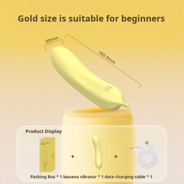 New liquid all inclusive adhesive fruit banana vibrator, adult sex toy, female masturbator - Image 4