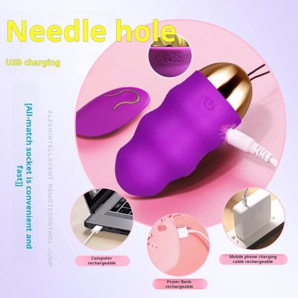 Remote controlled strong earthquake egg vibrator for women, private parts for women, adult sex toys, and sexual products - Image 4