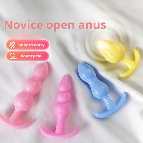 Courtroom female anal plug couple flirting tail big pull bead masturbator adult products sex toy - Image 2