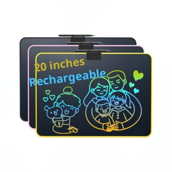 16 inch rechargeable children's LCD handwriting board, baby writing tablet can eliminate large-sized drawing boards for infants and young children - Image 5