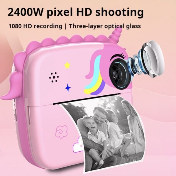 Children's camera can take photos, print toys, high-definition Polaroid student digital camera - Image 4