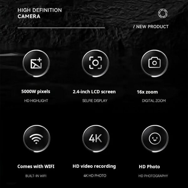Children's Camera Dual Camera Single Camera WiFi HD Digital Camera Student Party Beauty Selfie Gift - Image 3