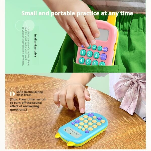 Children's mental arithmetic treasure addition, subtraction, multiplication, division calculator, puzzle math early education machine, intelligent learning machine - Image 3